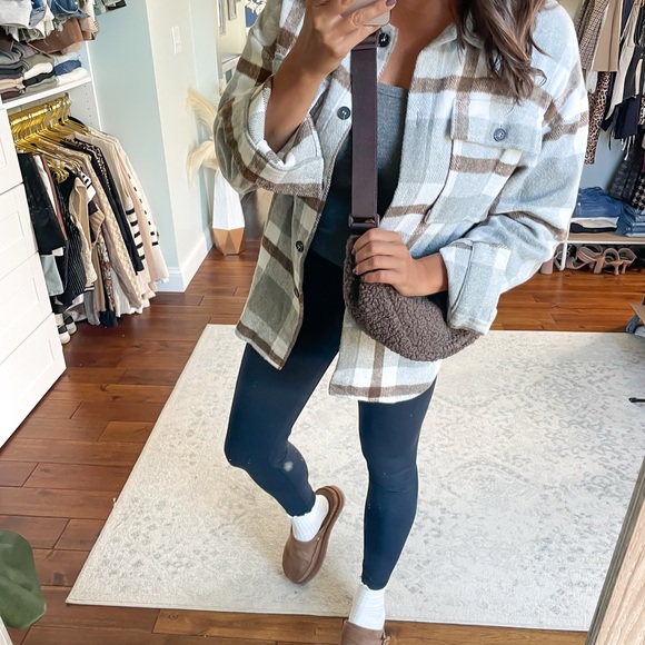 Plaid shacket - Picture 2 of 3